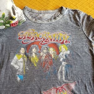 🧚‍♀️3/$35)Aerosmith Grey T-shirt